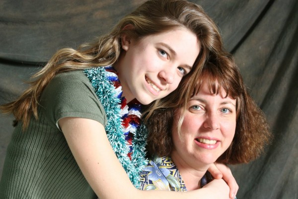 close up of mom and girl (Custom)