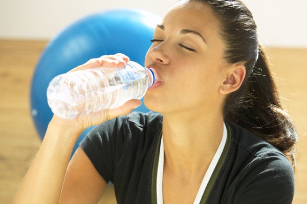 Woman Drinking Water