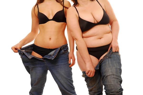 FAt and thin women