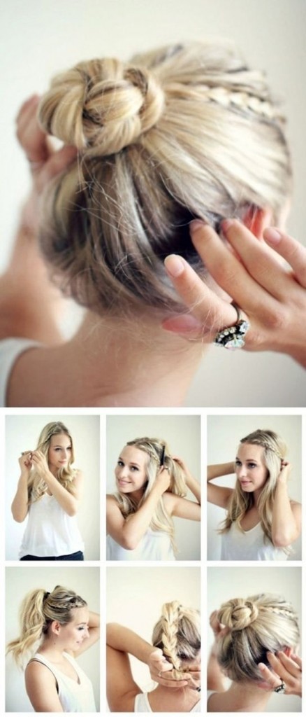 Quick-Hairstyle-Tutorials-For-Office-Women-10