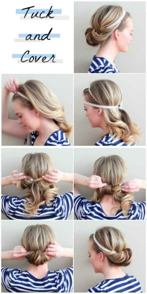 Quick-Hairstyle-Tutorials-For-Office-Women-11