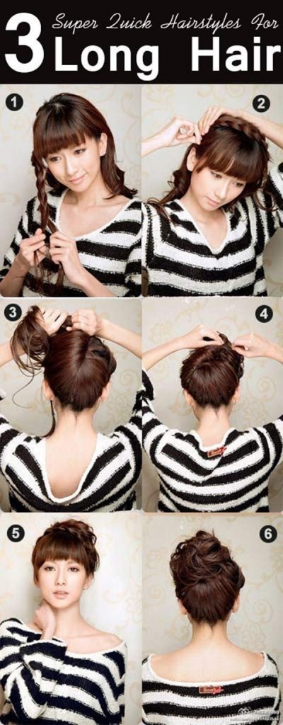 Quick-Hairstyle-Tutorials-For-Office-Women-12