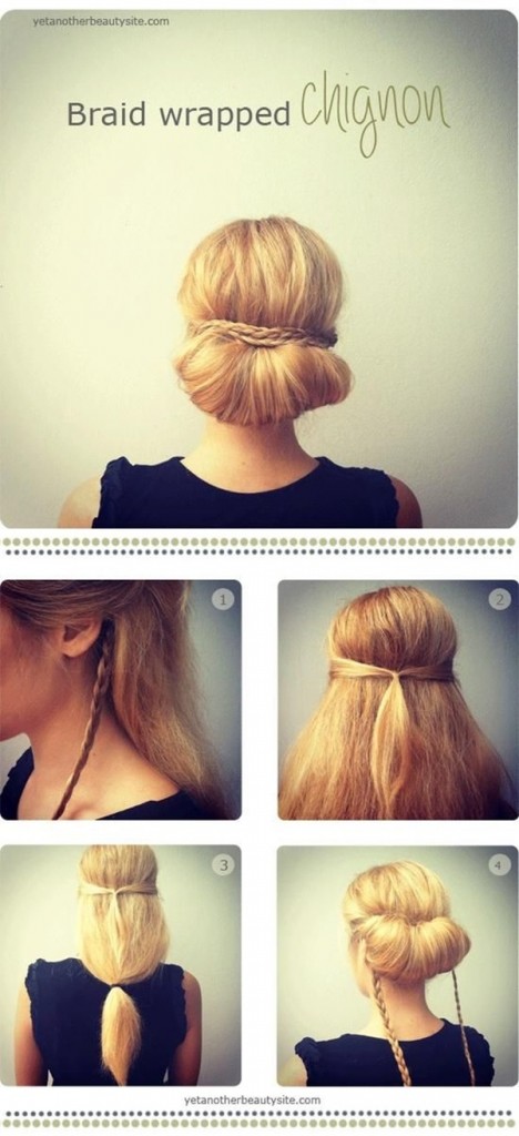 Quick-Hairstyle-Tutorials-For-Office-Women-3