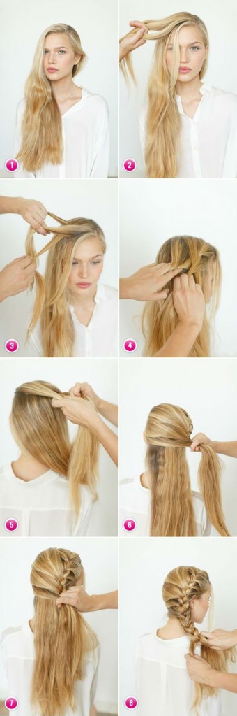 Quick-Hairstyle-Tutorials-For-Office-Women-39