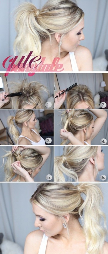 Quick-Hairstyle-Tutorials-For-Office-Women-41