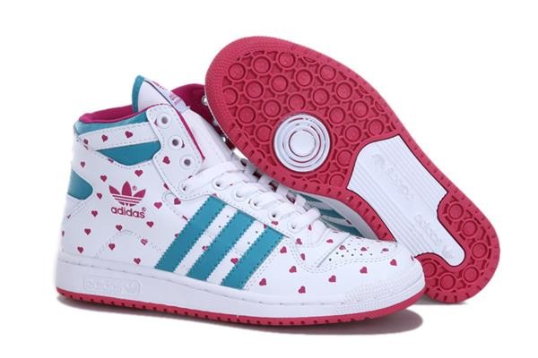 Women-Online-Shopping-White-Blue-Red-For-USA-Adidas-Superstar-2-Campus-For-Love-Valentine-Day-Shoes-1189