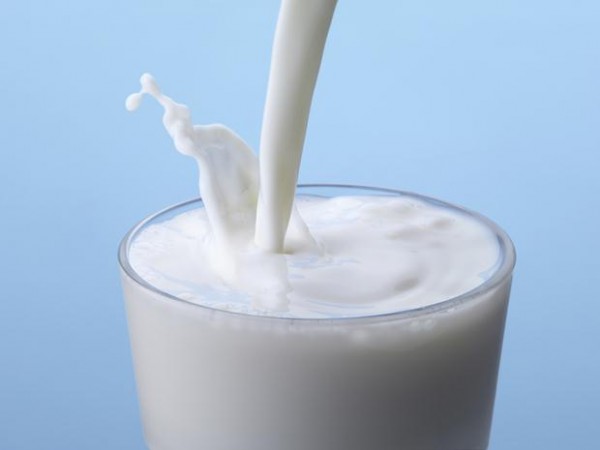 Pouring a glass of Milk