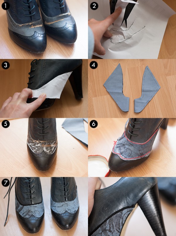 covering-faux-leather-shoes-with-fabric1