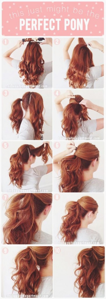 10-Lovely-Ponytail-Hair-Ideas-For-Long-Hair-47