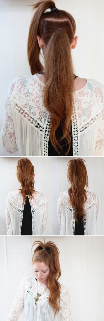 10-Lovely-Ponytail-Hair-Ideas-For-Long-Hair-6