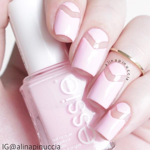 lovely-white-negative-space-nail-design-bmodish