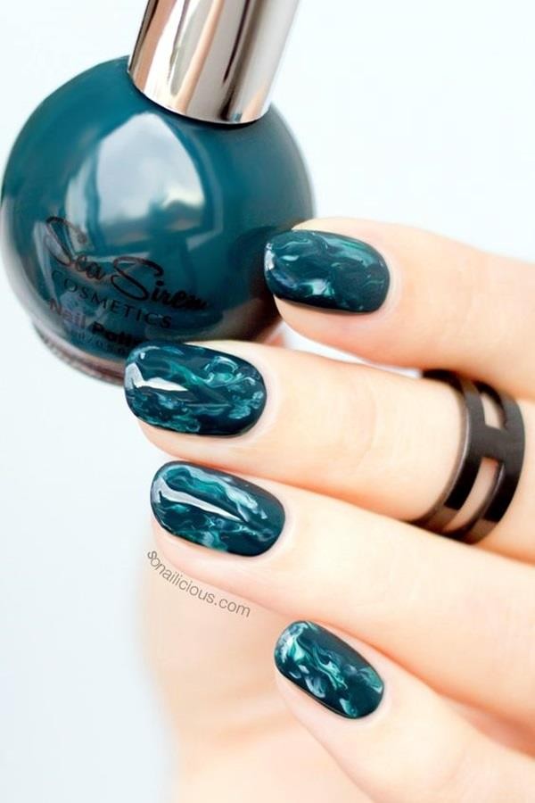 Marble-Nail-Art-Designs-3-5