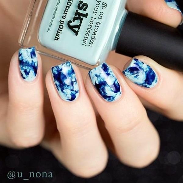 Marble-Nail-Art-Designs-3-7