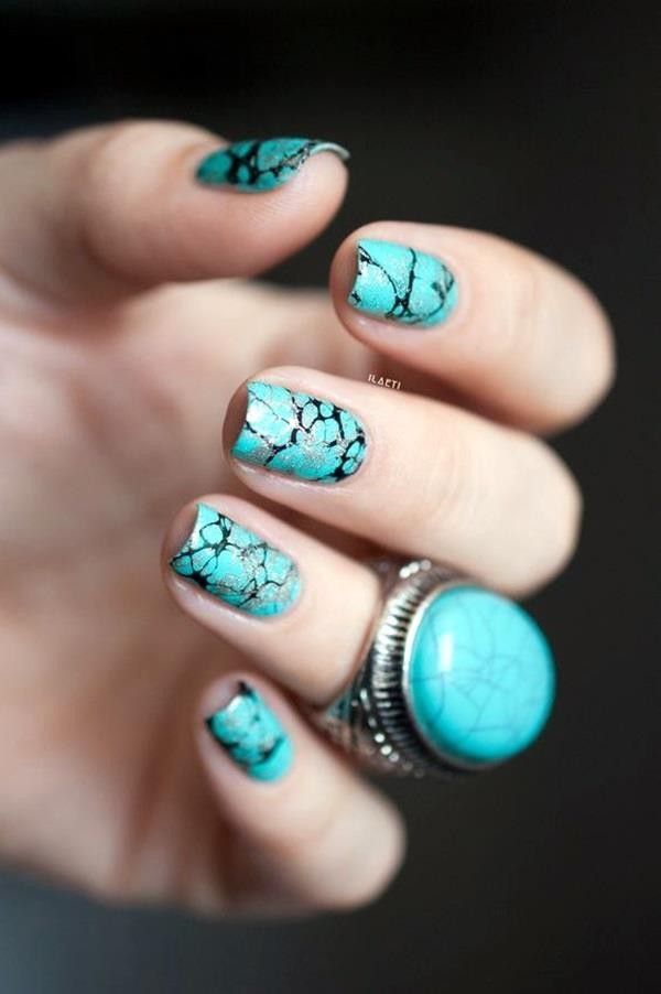 Marble-Nail-Art-Designs-8