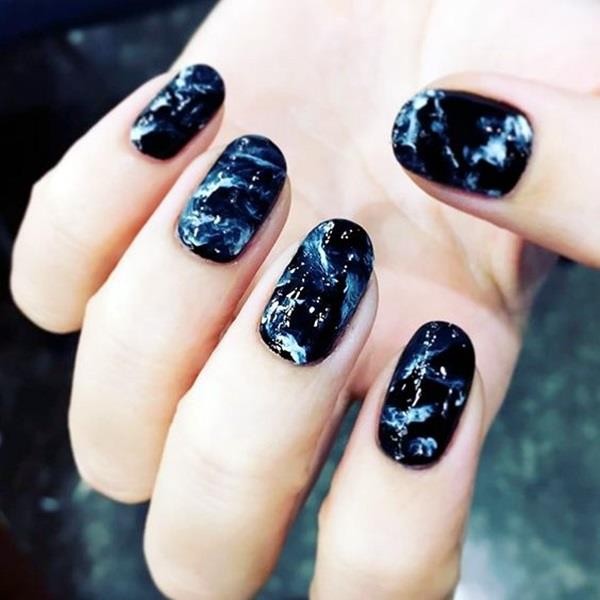 Marble-Nail-Art-Designs-9