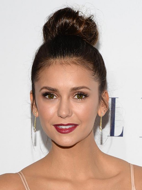 LOS ANGELES, CA - OCTOBER 19: Actress Nina Dobrev attends the 22nd Annual ELLE Women in Hollywood Awards at Four Seasons Hotel Los Angeles at Beverly Hills on October 19, 2015 in Los Angeles, California. (Photo by Michael Kovac/Getty Images for ELLE)