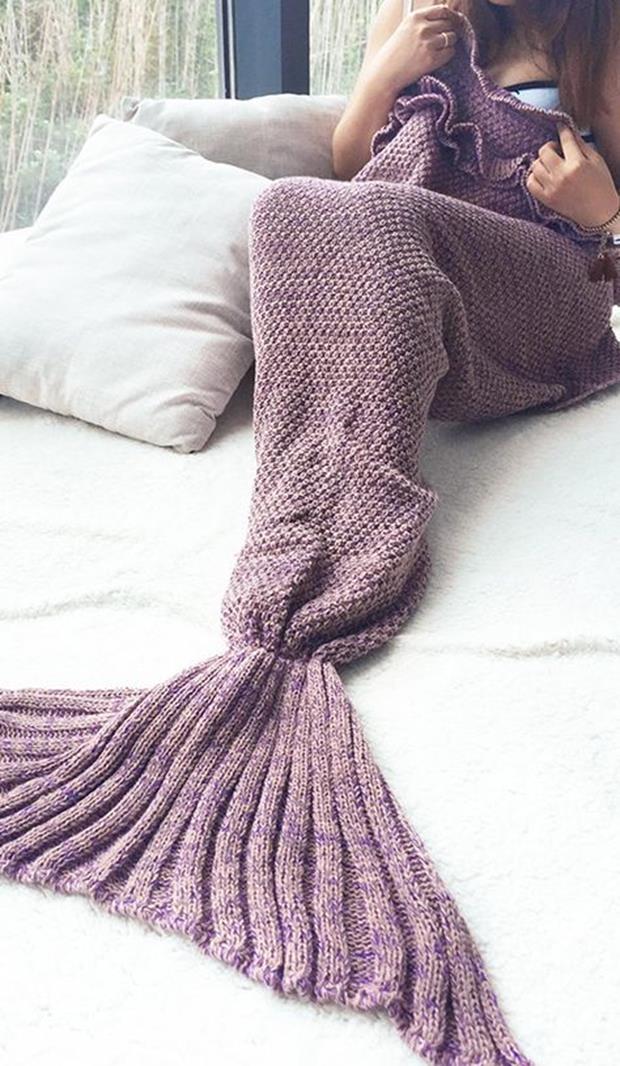 Mermaid-Crochet-Blanket-